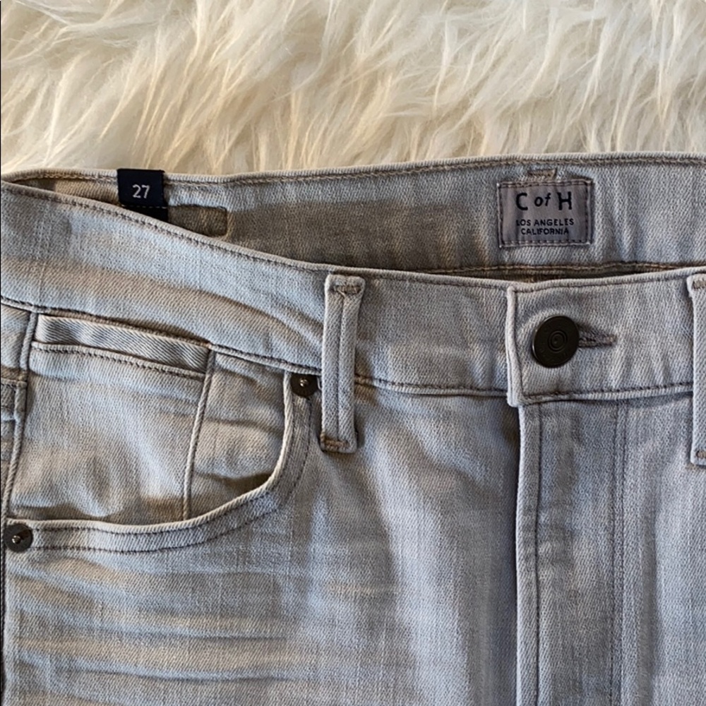 Citizens of Humanity Skinny Crop Jeans Gray Size 27 - Picture 4 of 5